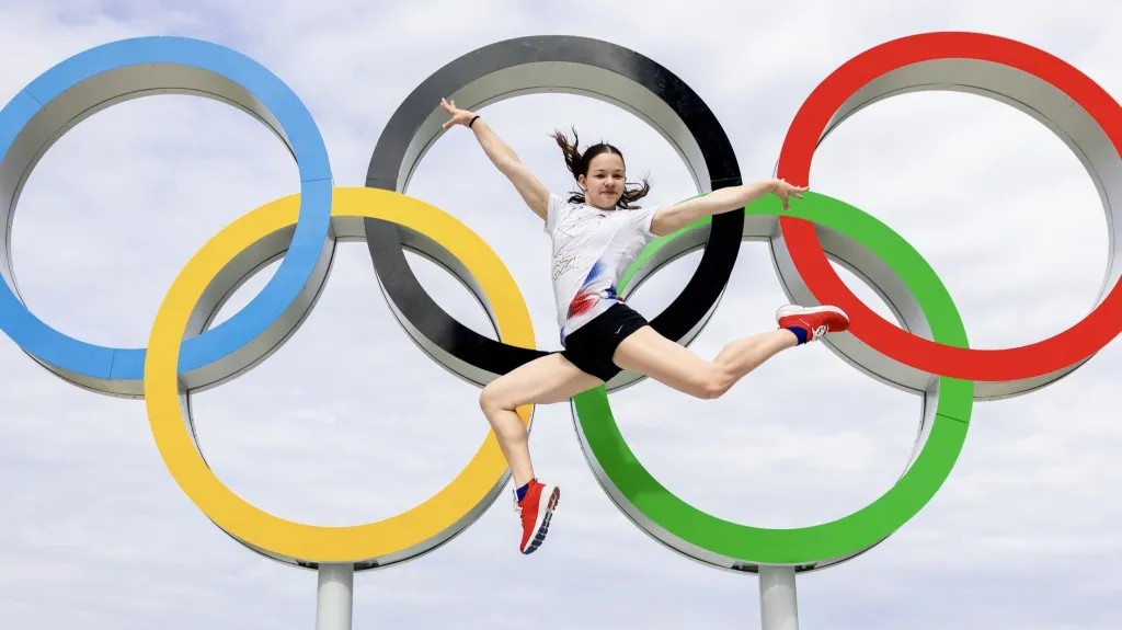 Nejmladší česká olympionička Soňa Artamonová