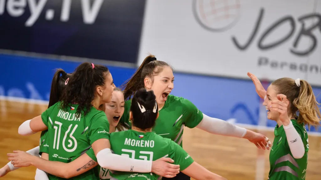 Volejbalistky KP Brno