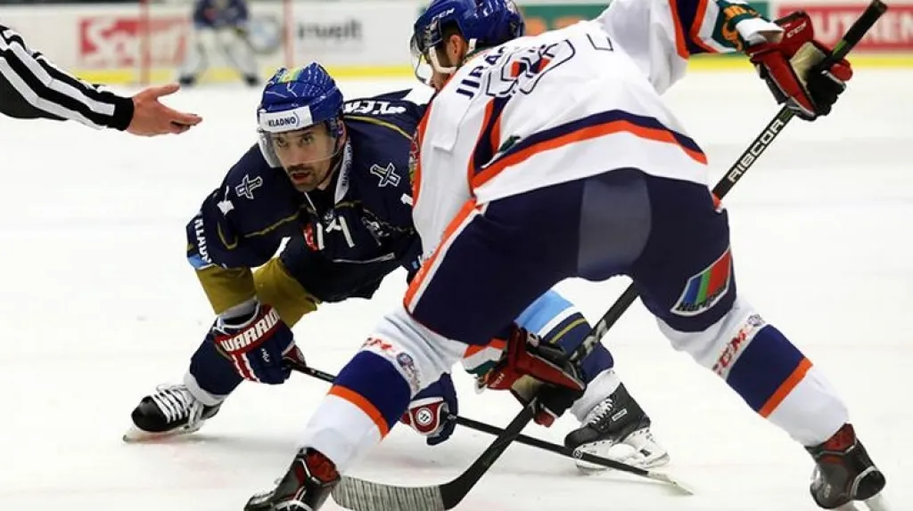 Tomáš Plekanec v dresu Kladna