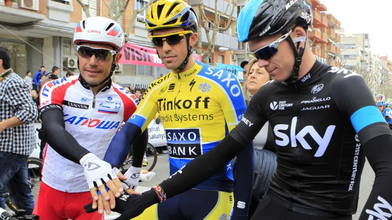 Tři obrovské persony současné cyklistiky: Rodríguez, Contador a Froome