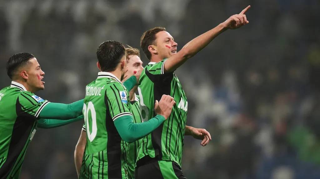 Fotbalisté Sassuola v utkání Serie A