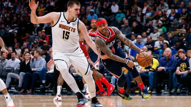 Jokič si zlepšil rekord v doskocích a Denver nedal šanci Wizards