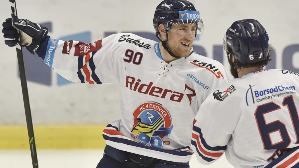 Vítkovický střelec gólu Jakub Lev