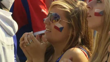 Češi fandí svému týmu