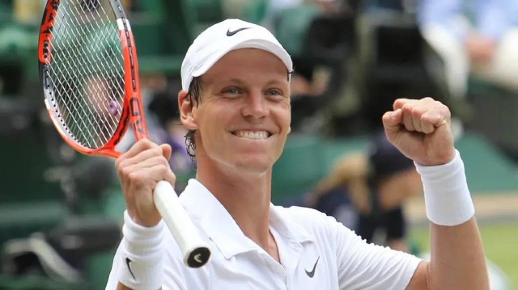 Tomáš Berdych vítězný