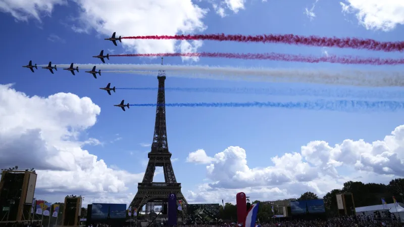 Eiffelova věž v Paříži