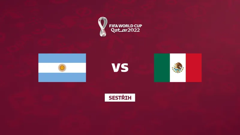 Sestřih utkání Argentina – Mexiko