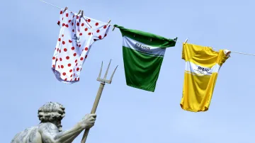 Kodaň a cyklistické dresy