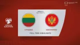 Sestřih utkání Litva – Černá Hora