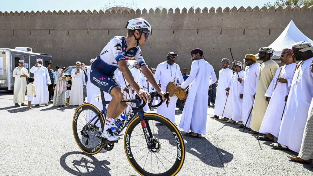 Jan Hirt na závodu Kolem Ománu