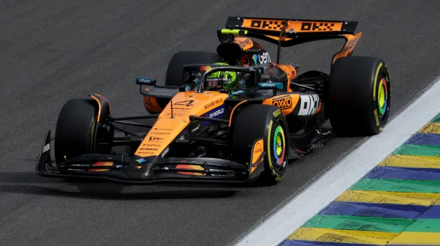 V Brazílii slavil Lando Norris
