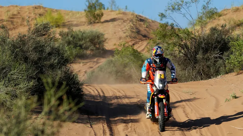 Sestřih 13. etapy Rallye Dakar