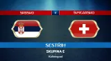 Sestřih utkání Srbsko - Švýcarsko