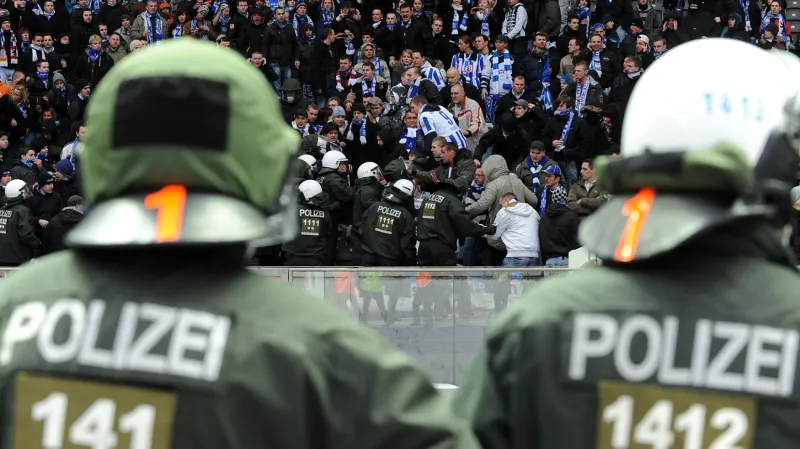Problémy s fanoušky na německých stadionech