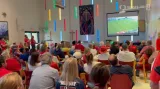 Fotbal v kostele