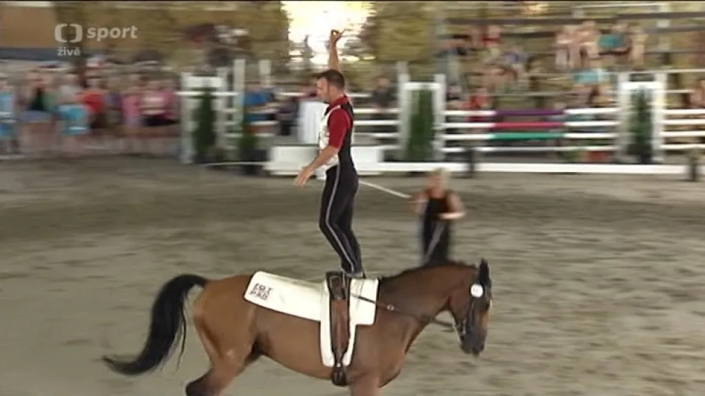 Klouda ovládl MČR v jezdecké voltiži