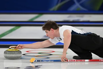 Vít Chabičovský na olympiádě v Cortině