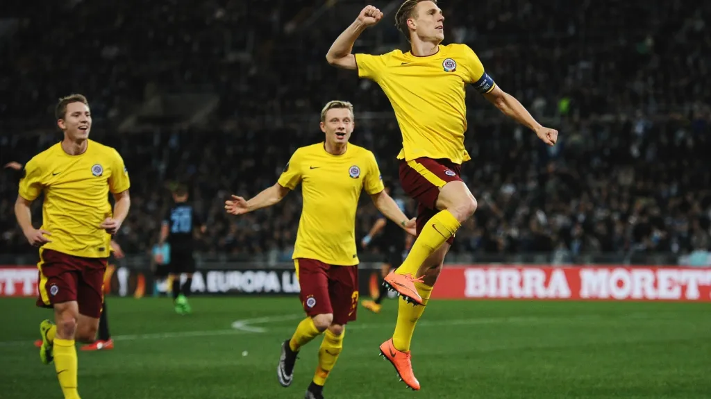 Radující se sparťané