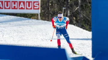 Sestřih sprintu biatlonistů v Oslu