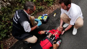 Pro Richieho Porta skončila letošní Tour vážným zraněním