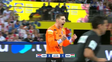 Sestřih čtvrtfinále házenkářů Chorvatsko – Maďarsko