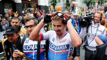 Peter Sagan se v norském Bergenu potřetí stává mistrem světa (2017)