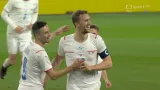 Gól v utkání Wales - Česko: Souček - 0:1 (32. min.)