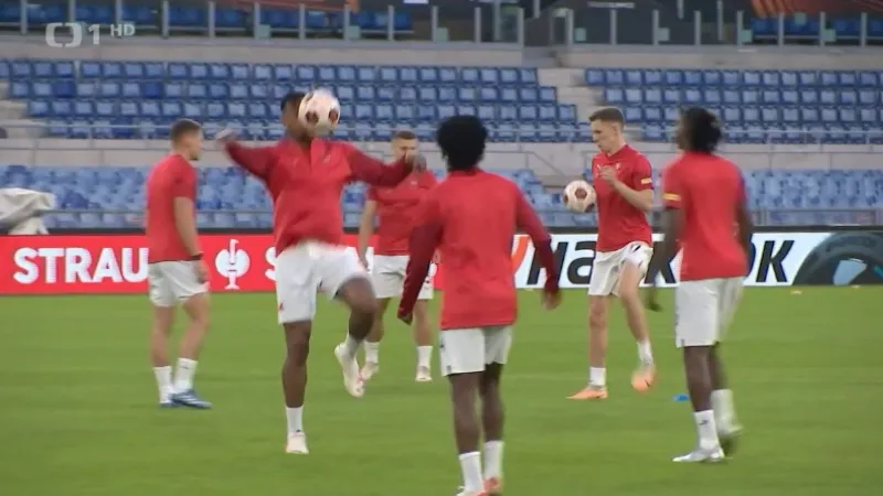 Slavii čeká v Římě souboj o vedení ve skupině EL