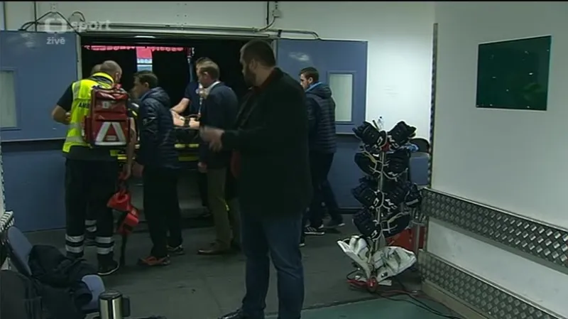 Kristián Kudroč se zhroutil během druhého semifinále Sparty s Plzní