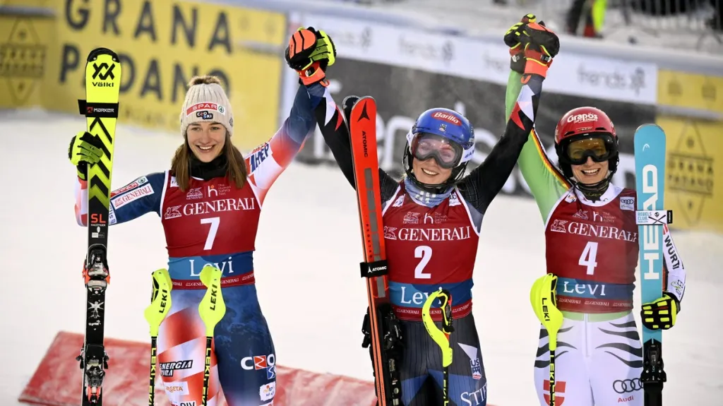 Shiffrinová ovládla slalom SP v Levi