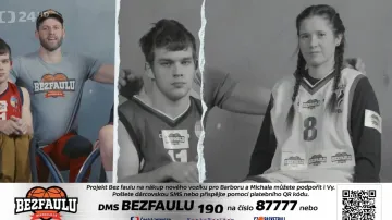 Charitativní projekt Bez faulu pomáhá parabasketbalistům