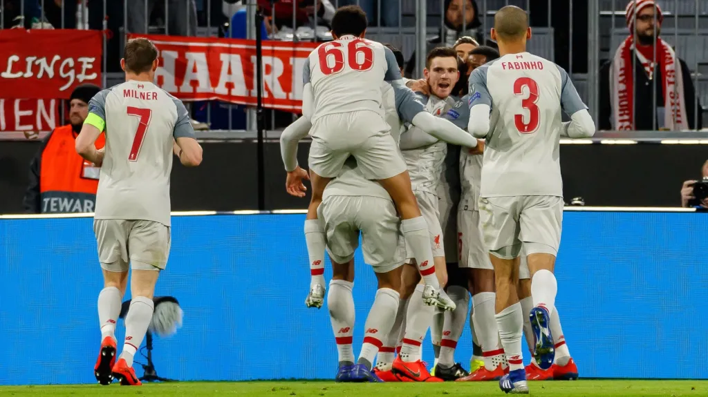 Liverpoolští slaví postup mezi nejlepší osmičku