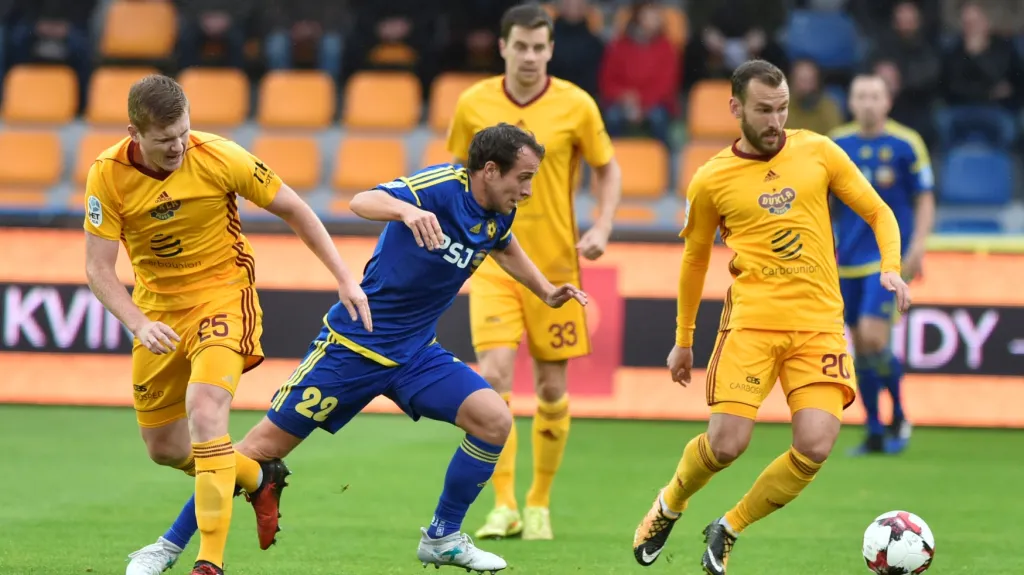 Utkání Jihlava - Dukla Praha