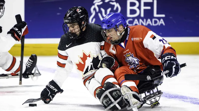 Parahokejisté po porážce 1:2 s Kanadou skončí na MS ve skupině třetí