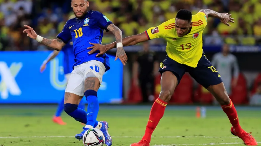 Utkání Kolumbie - Brazílie