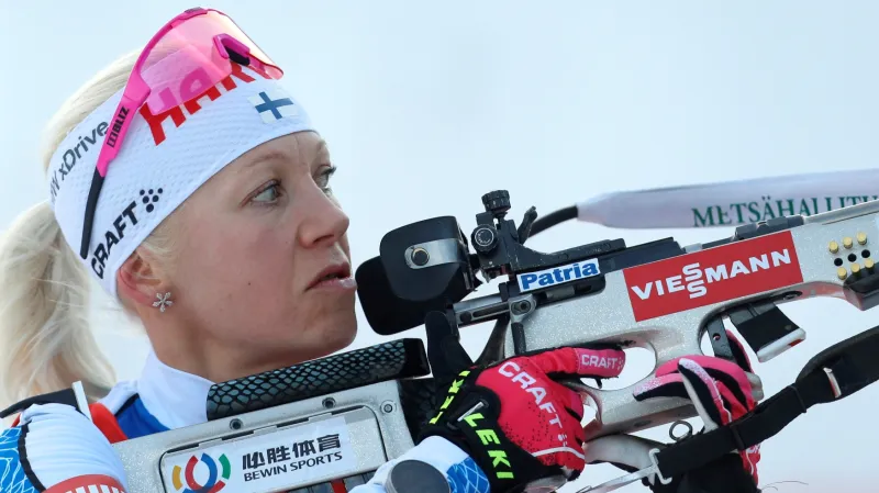 Sestřih stíhacího závodu biatlonistek v Pokljuce