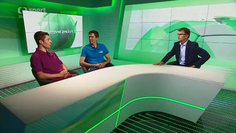 Hosté Sportovních zpráv: Stanislav Ježek a Jiří Prskavec