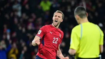 Penaltový rozstřel utkání Česko – Dánsko