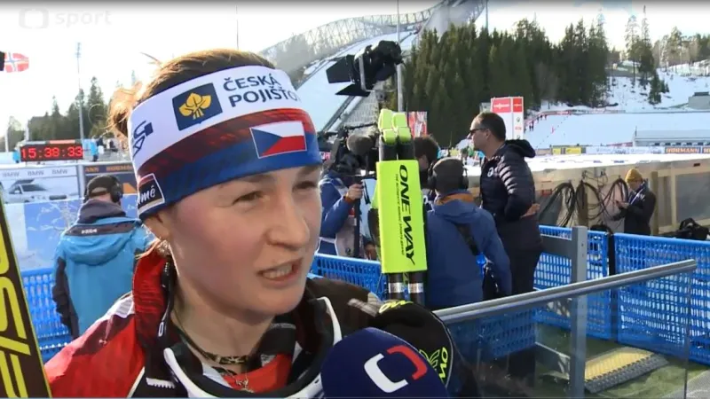 Vítková: Jsem ráda za tři nulové položky, škoda jedné chyby