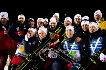 Slavící štafeta Norska