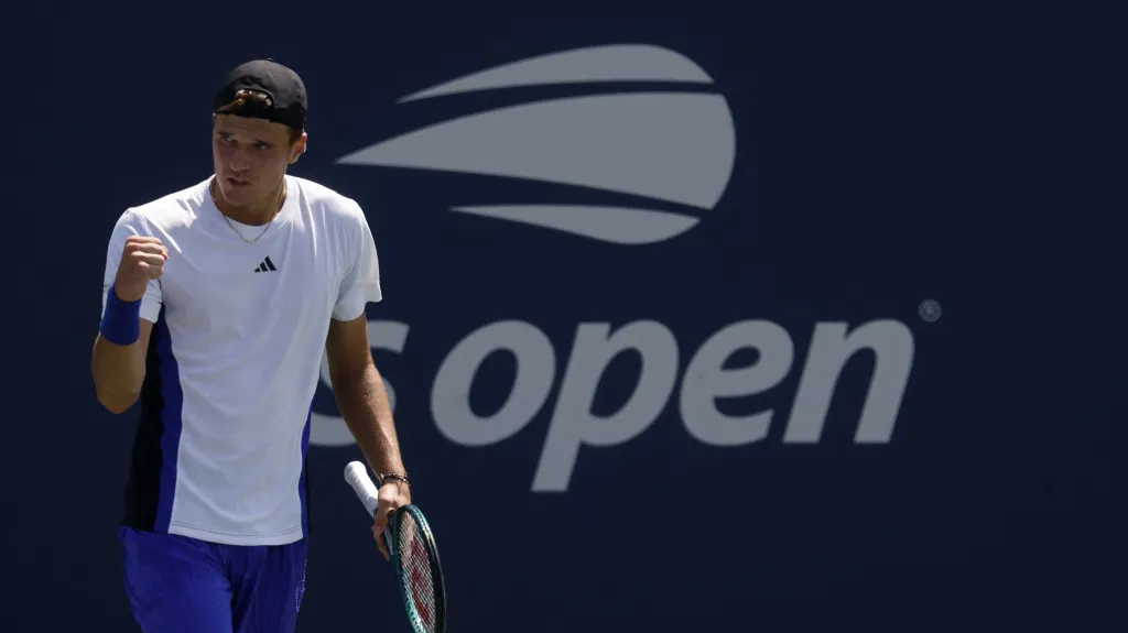 Jakub Menšík na US Open