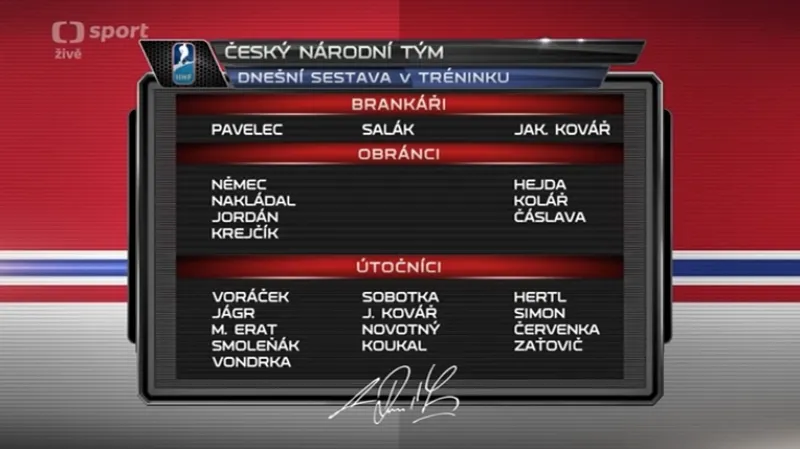 Simon k souhře s Jágrem: Snad si sedneme