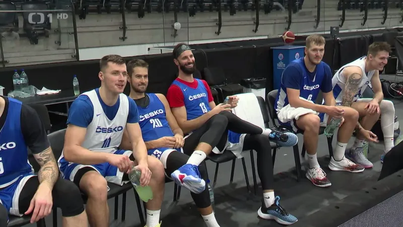 Basketbalisté se chystají na Severní Makedonii