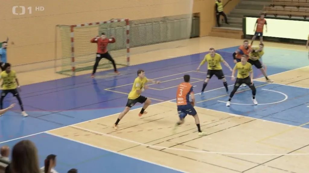 Sestřih utkání házenkářů Plzeň – Zubří