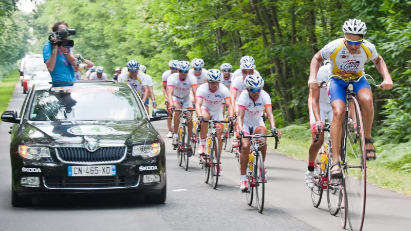 Josef Zimovčák na Tour de France