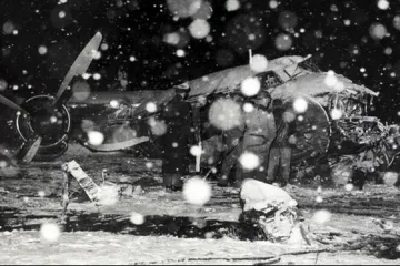 Nehoda letadla Manchesteru na letišti v Mnichově