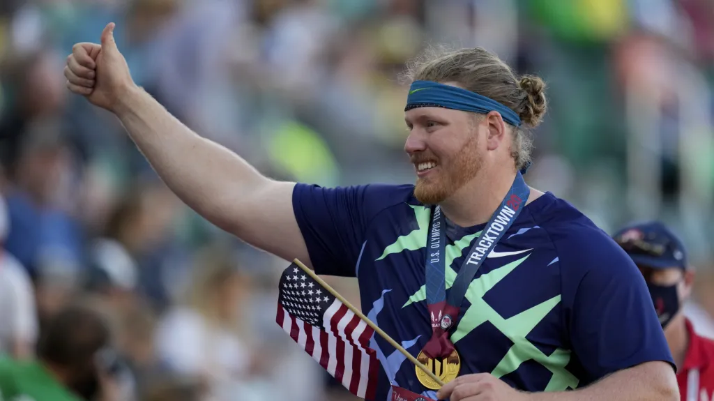 Ryan Crouser po světovém rekordu