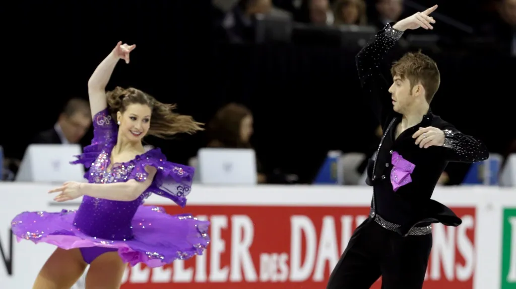 Lucie Myslivečková a Neil Brown