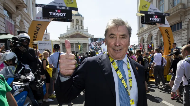 Eddy Merckx na startu Tour de France