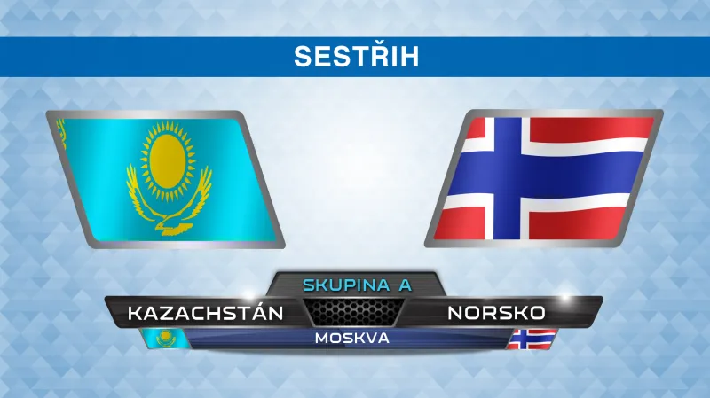 Sestřih utkání Kazachstán - Norsko